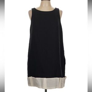 NWT 3.1 Phillip Lim Sleeveless Black and Cream Mini Dress Size 10